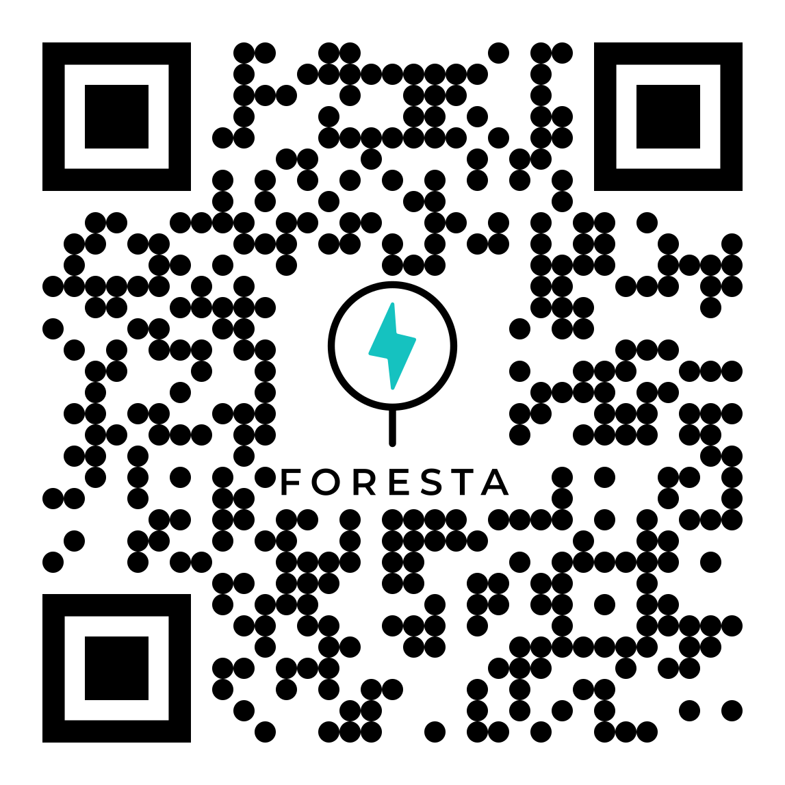 QR Code, black